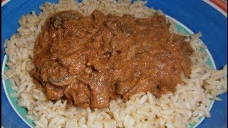 Beef Stroganoff  Slow Cooker Recipe [upl. by Colburn]