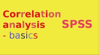 SPSS for questionnaire analysis Correlation analysis [upl. by Rosalee579]