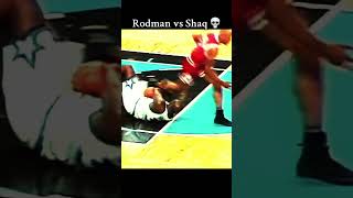 Dennis Rodman vs Shaquille ONeal shorts [upl. by Niessuh]