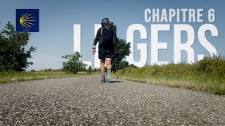 Chemins de Compostelle  CANICULE JE MARCHE LA NUIT  CHAPITRE 6  Km 451 à 589 [upl. by Akinehc]