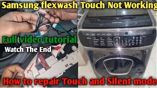 Samsung flex washer not working Samsung flex washer touch not working samsung repair flexwash [upl. by Shandee]