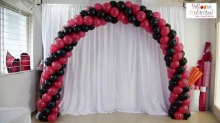 How to make Balloon Arch at home [upl. by Madden]