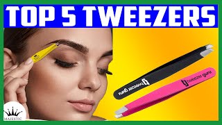 Top 5 Best Tweezers of 2023 – Reviews [upl. by Noiramaj]