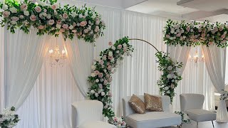 DIY  Floral Backdrop [upl. by Jo-Ann746]