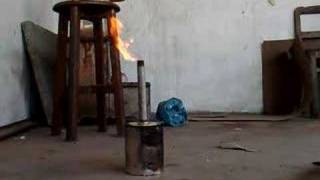 Homemade Updraft Gasifier [upl. by Assenav]