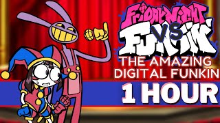 DIGITALIZING  FNF 1 HOUR SONG Perfect Loop VS Pomni Jax amp Caine I The Amazing Digital Circus [upl. by Miki609]