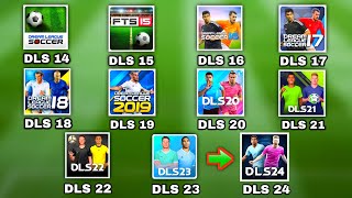 THE EVOLUTION OF DREAM LEAGUE SOCCER DLS 14 15 16 17 18 19 20 21 22 23 24 [upl. by Ennaej]