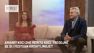 Arianit Koci dhe Merita Koci tregojnë se si i festuan Krishtlindjet [upl. by Grossman833]