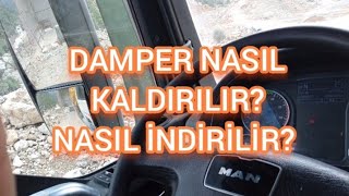 DAMPER NASIL KALDIRILIR NASIL İNDİRİLİR [upl. by Wren811]