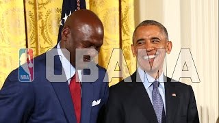 Barack Obama NBA Moments [upl. by Alonzo]