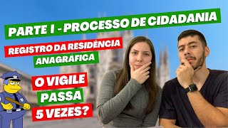 PROCESSO DE REGISTRO DE RESIDÊNCIA PARA CIDADANIA ITALIANA  COMO FOI A NOSSA EXPERIÊNCIA [upl. by Esserac]