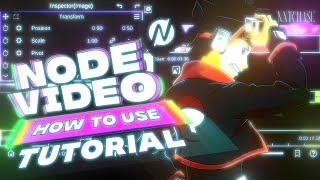 Node Video beginners tutorial  node video editing [upl. by Xuaeb360]