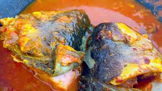 Bengali Murighonto Recipe  Fish Head curry Murighonto [upl. by Xonnel]