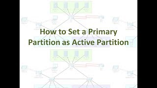 How to Set a Primary Partition as Active Partition No Audio [upl. by Nohj415]