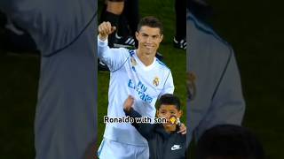 Ronaldo with son happy moment 🧑‍🎨🏆 viralvedio viralshort [upl. by Edyak]