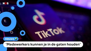 Nieuwe TikTokregels gaan in Meer mensen kunnen bij je gegevens [upl. by Linson]