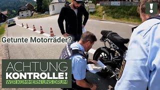 MotorradHinterteil GEKÜRZT 🧐 Getunte Maschinen aus der SCHWEIZ  Kabel Eins  Achtung Kontrolle [upl. by Ettolrahs561]