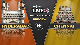 IPL2024  SRHvCSK Hyderabad v Chennai Preview [upl. by Aisela]