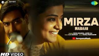 Mirza Song Maidaan  Movie Teaser  Ajay Devgan Priyamani  Ar Rahman  Maidaan Song Mirza  Boney [upl. by Rebmeced976]