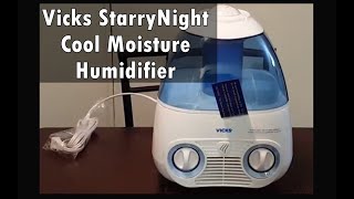 Vicks StarryNight Cool Moisture Humidifier [upl. by Lyudmila]