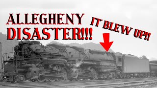 Allegheny 1642 Disaster on the Rails Unscripted [upl. by Eca765]