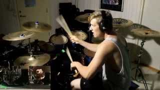 Aversions Crown  The Glass Sentient Drum Cover By Adam Björk [upl. by Nisior]