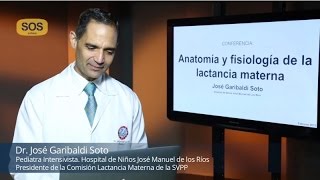 Anatomía y fisiología de la lactancia materna  Dr José Garibaldi Soto [upl. by Ynaffad]