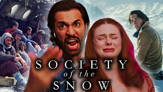 FIRST TIME WATCHING  Society of the Snow  MOVIE REACTION [upl. by Nyraf274]