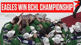 Surrey Eagles Win First Fred Page Cup Championship Since 2013  BCHL Playoff Highlights [upl. by Collis253]