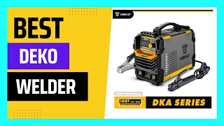 DEKO DKA SERIES DC INVERTER ARC WELDER  DEKO IGBT MMA WELDING MACHINE [upl. by Enenaj678]