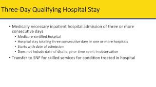 Skilled Nursing Facility Benefits Training [upl. by Yllen853]