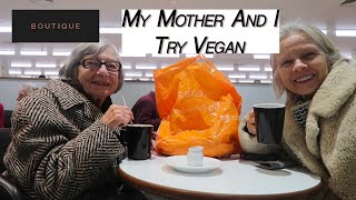 MY MOTHER AND I TRY VEGAN  WEEKLY VLOG [upl. by Avot451]