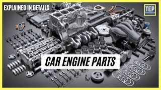 Car Engine Parts amp Their Functions Explained in Details  The Engineers Post [upl. by Schwinn107]