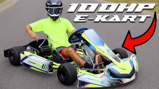 Building a 100HP Electric GoKart  INSANE 72V Surron EKart RIPS [upl. by Endys210]