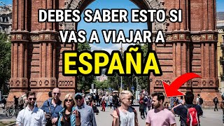 5 cosas que DEBES de saber antes de viajar a España [upl. by Oliric]