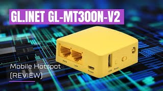 GLiNet GLMT300NV2 Mobile Hotspot Review [upl. by Laerol711]