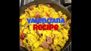 VALENCIANA RECIPE [upl. by Burley]