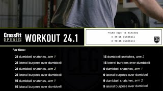 CrossFit Open Workout 241 [upl. by Colwell]