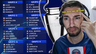 GRUPOS DA CHAMPIONS DEFINIDOS  Quem passa de cada grupo [upl. by Ahsined994]