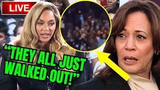 OMG Kamala Fans BOOED Her OFF the STAGE amp WALKED OUT of Texas Rally After Beyonce FAILS to Perform [upl. by Anitsugua89]