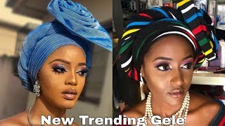 BEGINNERS HOW TO TIE SIMPLEST TRENDING GELE FOR BEGINNERS  How to Tie Gele  Ocube Glamour [upl. by Phipps423]