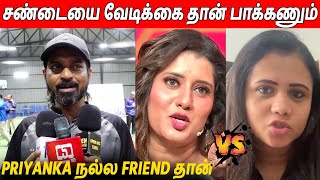 CWC Comali Manimegalai Vs Priyanka Fight 🔥🔥 Ma Ka Pa Anand About Cook With Comali Controversy [upl. by Yrmac678]