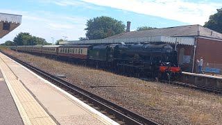 46100 Royal Scot whistling through Folkestone West [upl. by Ier]