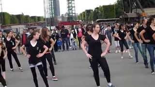 Flashmob Paris Tour Eiffel Collège Marseille en Beauvaisis [upl. by Annair]