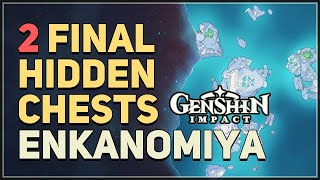 2 Final Hidden Chests in Enkanomiya Genshin Impact [upl. by Neelloj]