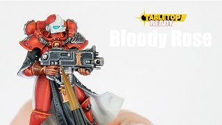 How To Paint The Order of The Bloody Rose Battle Sisters for Warhammer 40000  Adepta Sororitas [upl. by Eikkin55]