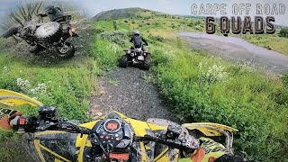 QUAD  KYMCO MAXXER 300  KXR 250  700 RAPTOR  ACCES 450 TRITON  POLARIS 500 SCRAMBLER [upl. by Twyla327]