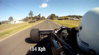 Leyburn Sprints 2013 New Track Record  Turbo 13B Rotary Open Wheeler [upl. by Pitt]