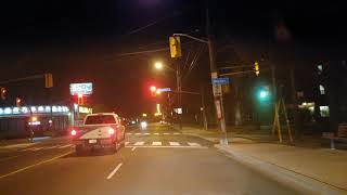 Eastbound Kingston Road from Eastern Ave Toronto [upl. by Nehr]