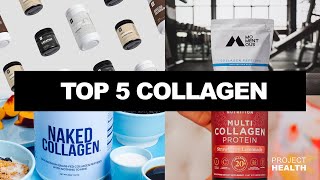 TOP 5 Collagen Powder Brands on the Market  NOT SPONSORED [upl. by Abagael]